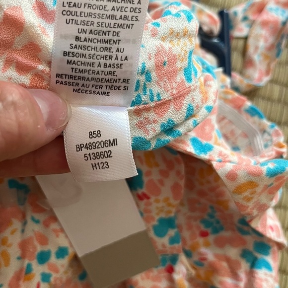 BP. Floral Print Tie Strap Mini Dress Sundress Cottagecore‎ Sleeveless - Picture 6 of 8